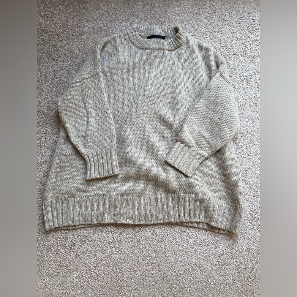 Jenni Kayne Alpaca Crewneck Sweater- size M